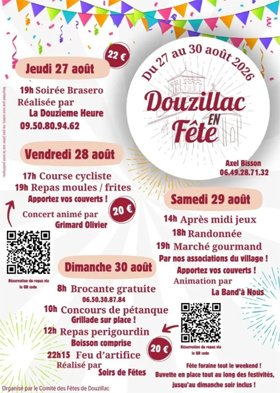 Douzillac en fete
