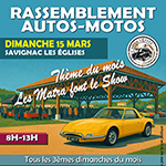 Cars and coffee Savignac les Eglises