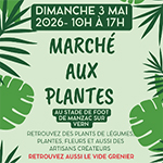 Marche aux plantes Manzac sur Vern