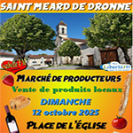 Marche de producteurs locaux Saint Meard de DroNne