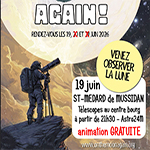 Soiree astronomie Saint Medard de Mussidan