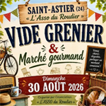 Vide grenier et marche gourmand Saint Astier