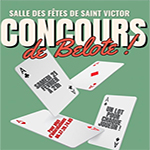 Concours de belote Saint Victor