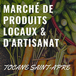 Marche de produits locaux et artisanat