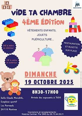 Vide ta chambre Montrem